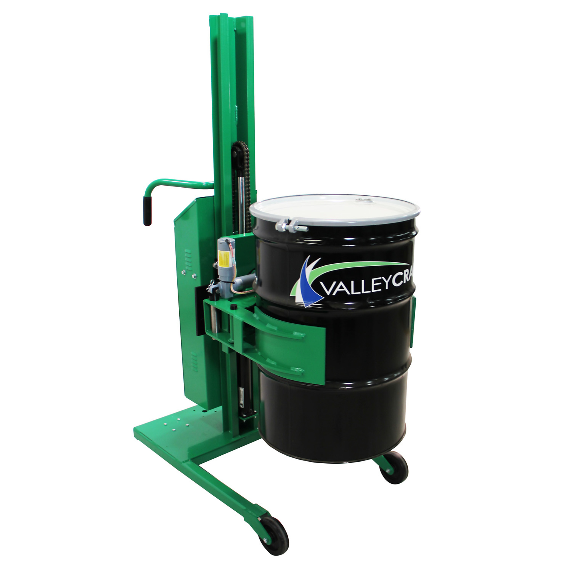Valley Craft, Drum Lift Rotator, Semi-Powered, Battery Included, Capacity 800 lb, Model# F88586C2